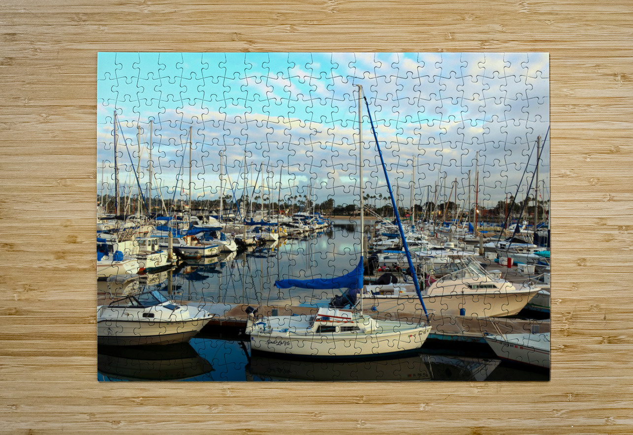 Sea of Boats B Click4Pix Puzzle printing