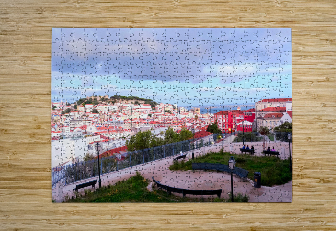 Lisbon Landscape Click4Pix Puzzle printing