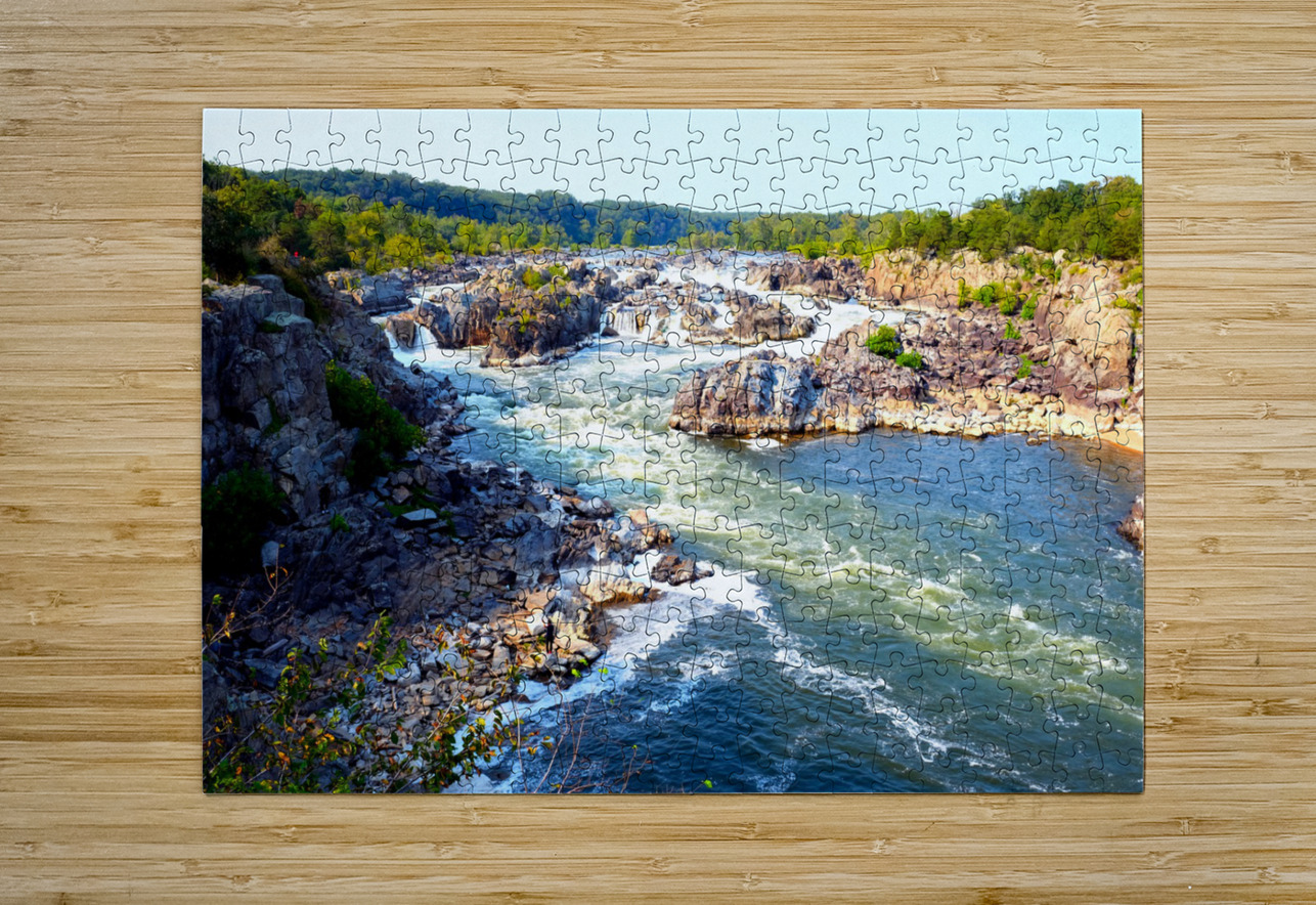 Great Falls Park Click4Pix Puzzle printing