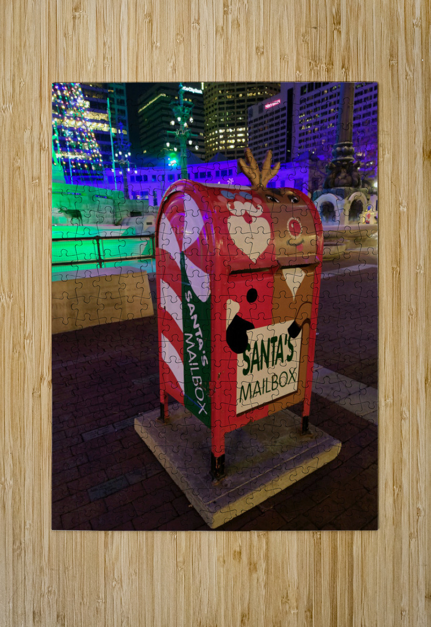 Mailbox to Santa 2B Click4Pix Puzzle printing