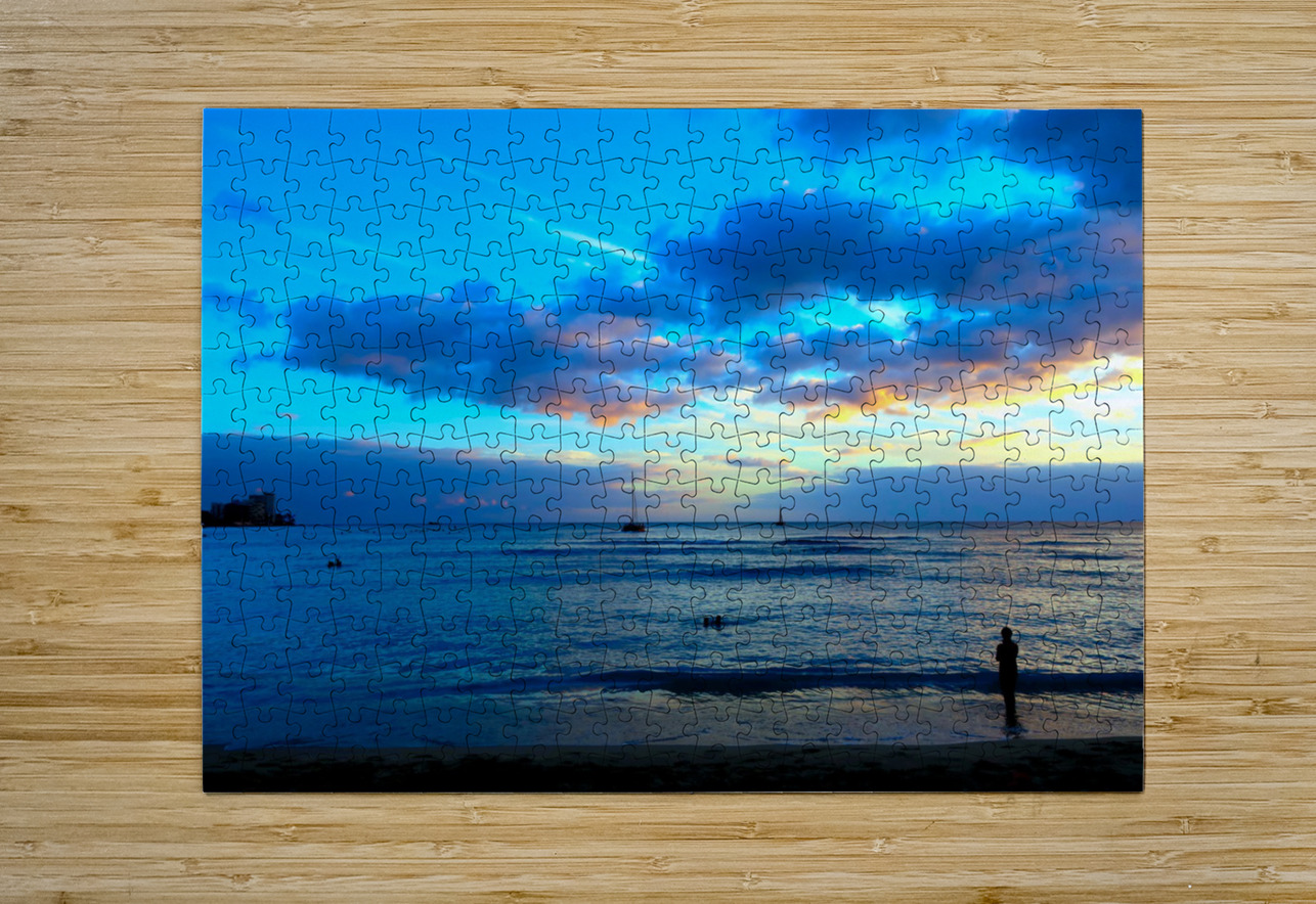 Hawaii Sunrise 2D Click4Pix Puzzle printing