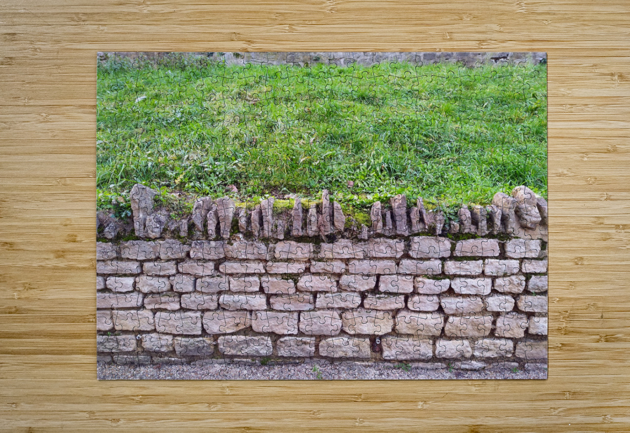 Barbed Stone Wall Click4Pix Puzzle printing