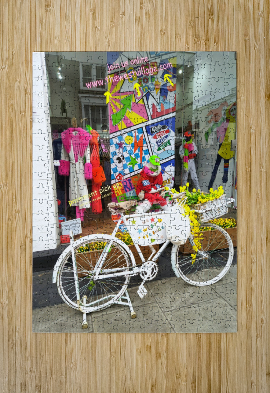 The West Village Bike Click4Pix Puzzle printing