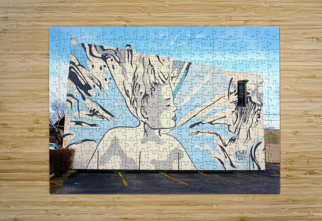 Wall of Beauty Mural Click4Pix Puzzle printing