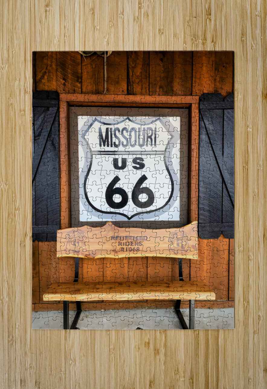 The Heart of Route 66 Click4Pix Puzzle printing