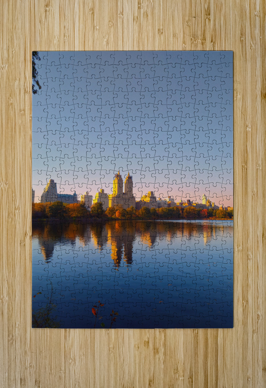 Autumn Skyline Firelight Click4Pix Puzzle printing