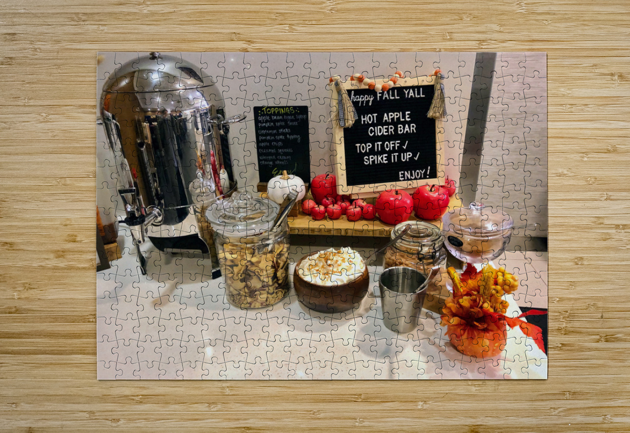 Fall Cider Station Click4Pix Puzzle printing