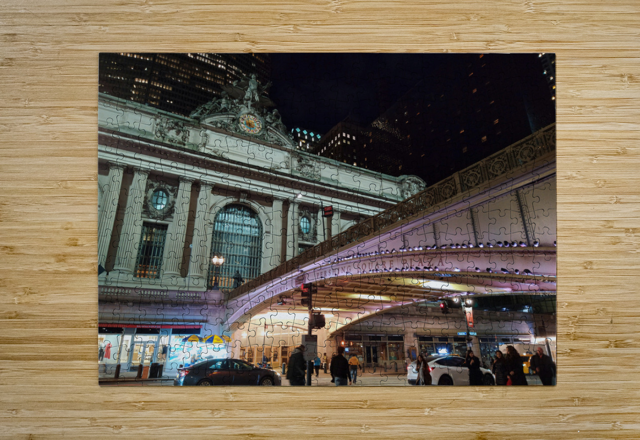 Outside Grand Central Station Click4Pix Puzzle printing