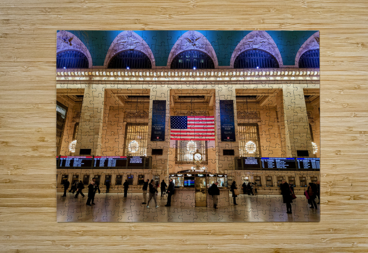 Gathering at Grand Central Station Click4Pix Puzzle printing