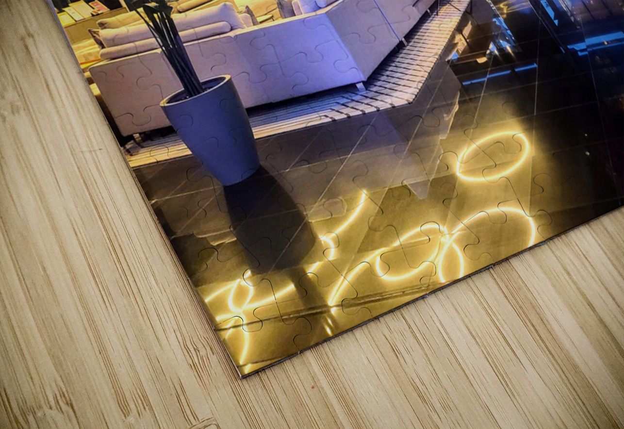 Neon Eden: Sanctuary of Modern Elegance Click4Pix Puzzle