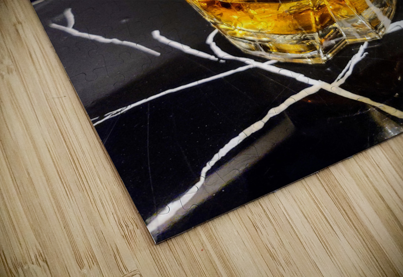 Aged Gold in a Crystal Cage Click4Pix Puzzle