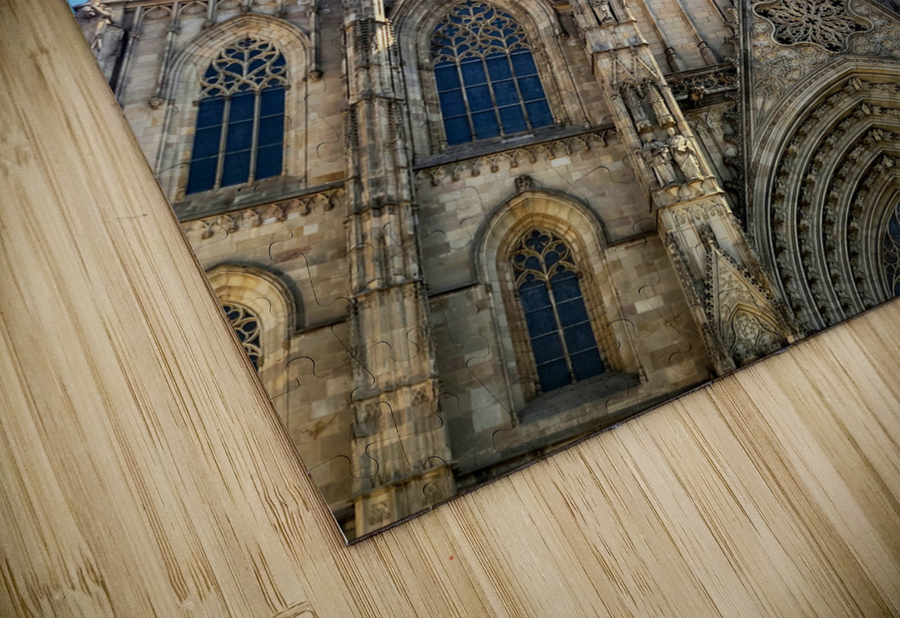 Gothic Roots Olive Crowns: The Cathedral at an Angle of Awe Click4Pix Puzzle