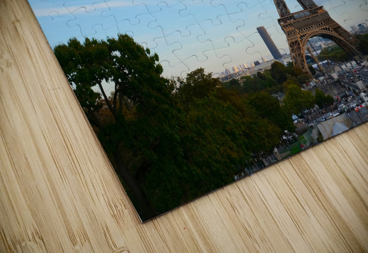 Eiffel Tower 2D Click4Pix Puzzle