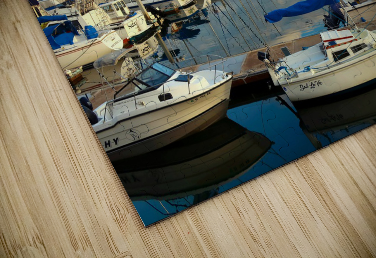 Sea of Boats B Click4Pix Puzzle