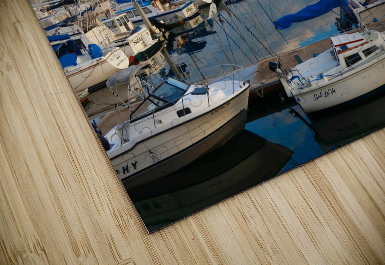 Sea of Boats Click4Pix Puzzle