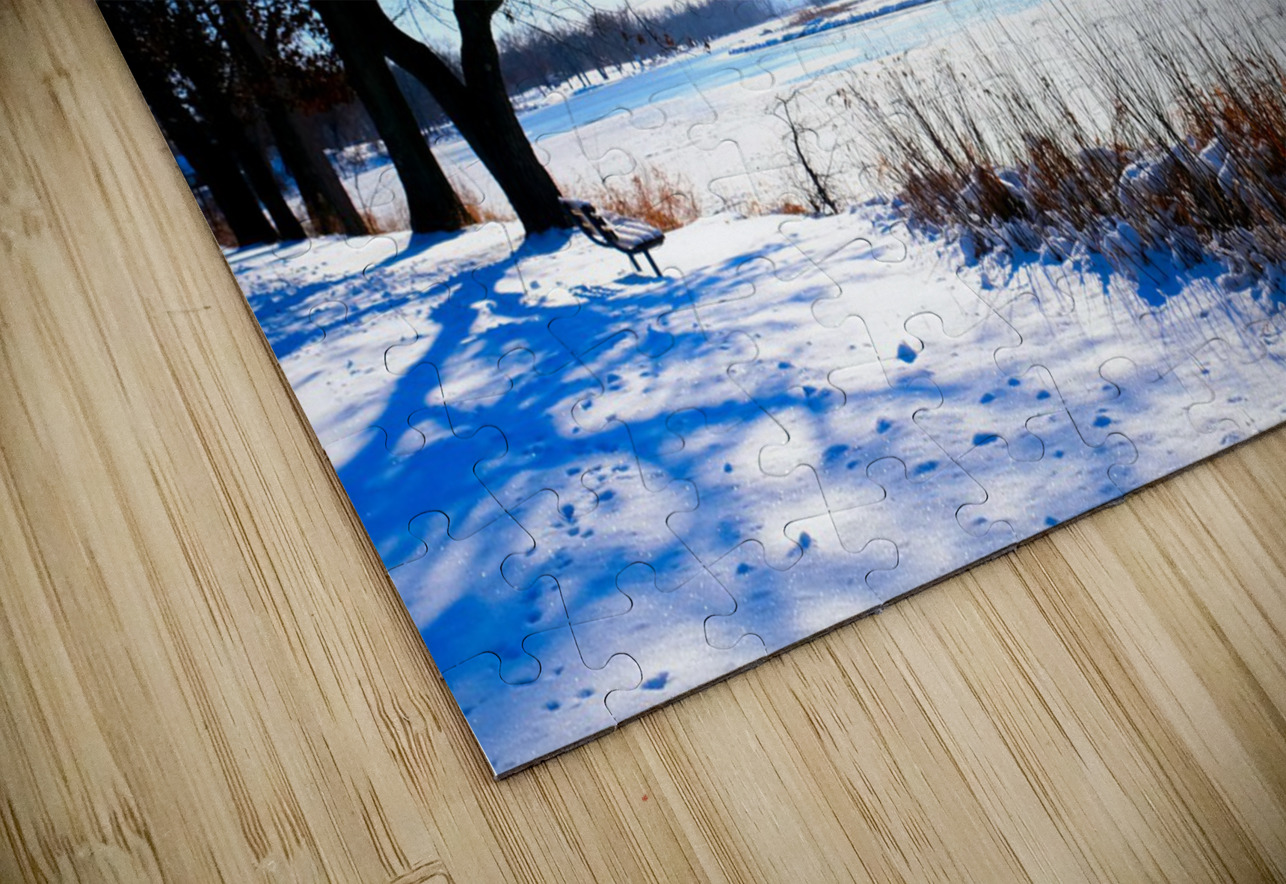Winterscape 2 Click4Pix Puzzle