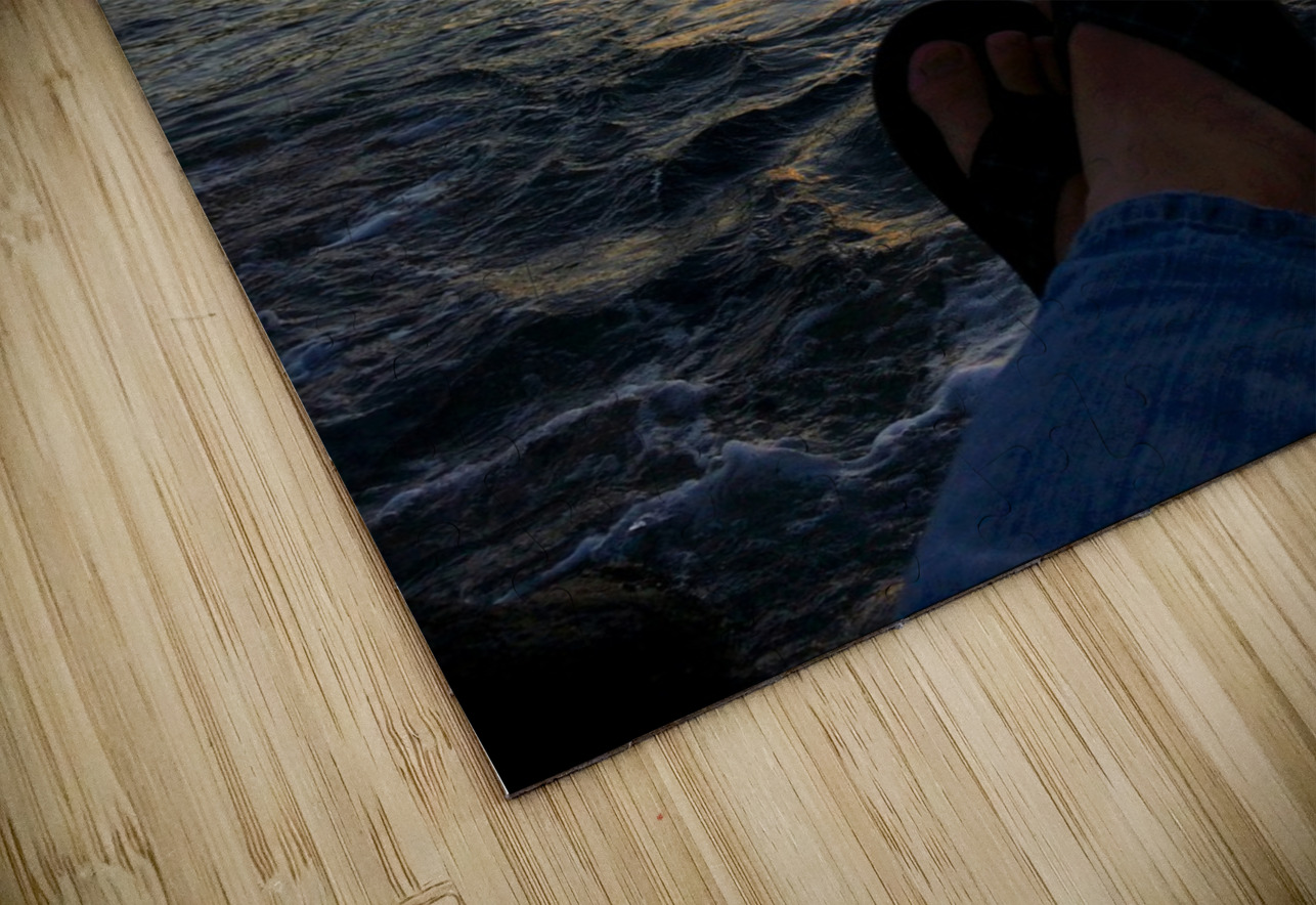 Sitting by the Dock of the Bay Sunrise Click4Pix Puzzle